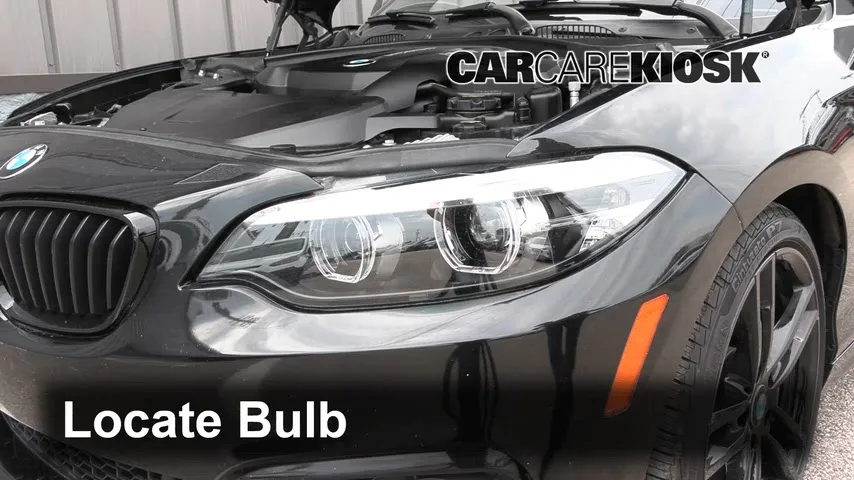 2019 BMW 230i xDrive 2.0L 4 Cyl. Turbo Coupe Éclairage Feux de croisement (remplacer l'ampoule)